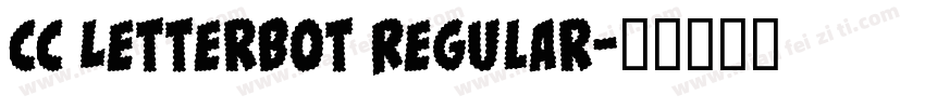 CC Letterbot Regular字体转换
